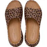 Crocs Bae Animal slides, коричневый - фото 5