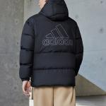 Куртка Adidas Puffy Daily Down, черный - фото 3