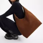 COACH Барсетка из замши - фото 9