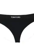 Трусы-стринги с логотипом Tom Ford, черный - фото 3