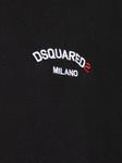 Dsquared2 футболка с вышитым логотипом, черный - фото 5