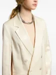 Двубортный пиджак Peserico, нейтральный - фото 4