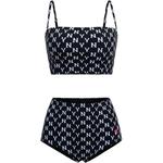 MLB Бикини New York Yankees Monogram женское black - фото 2