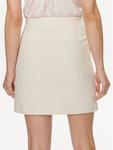 Мини-юбка стандартного кроя Morgan, бежевый - фото 3