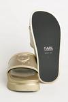 Шлепанцы KONDOMINIUM Karl Lagerfeld, золотой - фото 5