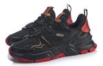 LINING 001 Lifestyle Shoes Men Low-top Black/Red - фото 3