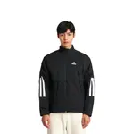 Стеганая куртка мужская черная Adidas, черный - фото 4