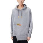 Толстовка унисекс серая Dickies, серый - фото 4