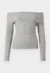 Джемпер ONLY ONLKATIA OFF SHOULDER, Ultimate Grey/Grey - фото 5