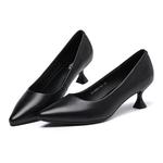 Туфли на высоком каблуке женские черный Aokang - фото 3