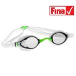 Очки для плавания Madwave Record Breaker, белый - фото