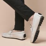 LEXON Мокасины мужские белые, цвет White - фото 7