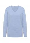 Джемпер Cecil V-NECK , Blau/Light Blue - фото 4