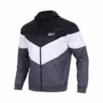 Nike Мужская куртка черно-серая, Black Gray - фото 3