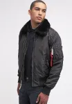 Куртка-Бомбер injector Alpha Industries, Black - фото 4