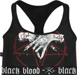 Верх бикини Gothicana by EMP, черный - фото