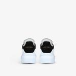 Женские подиумные кожаные кроссовки Alexander Mcqueen, белый - фото 4