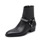 SOBB Ботильоны мужские черные - фото