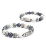 FOUNDIN Белый бирюзовый браслет унисекс - фото 5