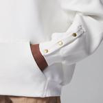 Толстовка (PS) Air Jordan Take Flight Pullover Hoodie 'Sail', цвет sail/black - фото 3