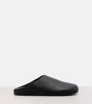 Хадысон кожаные мюли The Row, Black - фото 4