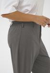 Брюки Kaffe Curve Trousers, Grey Melange/Sand - фото 4