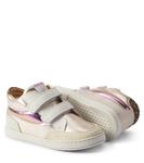 Кожаные кроссовки Mousse Backy Pom d'Api, Laminato Platine - фото 5