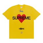 Футболка Supreme Announcing Tee, Yellow - фото