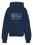 Худи с логотипом Msgm Kids, синий - фото 2