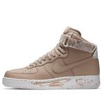 Кроссовки air force 1 высокие Nike, хаки - фото