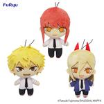 Chainsaw Man - Denji, Makima, Power 6 Inch Plush Set - фото