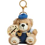 Little Painter Cookies Bear Plush Pendant 10.5cm Height ROUERXIONG - фото