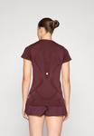 Футболка ASICS ROAD SEAMLESS TOP, Rubble Red/Bordeaux - фото 3
