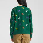 Трикотаж женский зеленый The North Face - фото 4