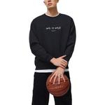 Свитшот Wade Collection унисекс черный Lining, черный - фото 2