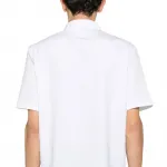 Поло из стрейч-джерси Brunello Cucinelli, белый - фото 4