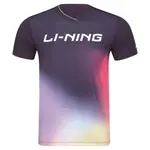 Футболка для бадминтона унисекс LINING, синий - фото