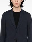 BOSS однобортный пиджак, синий - фото 5