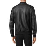 Кожаная курка-бомбер PHILIPP PLEIN, черный - фото 5