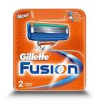 Картриджи для бритв, 2 шт. Gillette, Fusion - фото