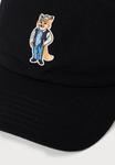 Бейсболка Maison Kitsuné DRESSED FOX UNISEX, Black - фото 5