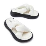 Шлепанцы женские Toomanyshoes, белый - фото 2