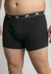 Трусы hip 2erpack bauchfit Men Plus, Black - фото