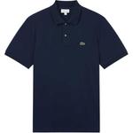 Легкая поло LACOSTE, синий - фото