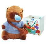 Плюшевая кукла Snotty Dressing Capybara высотой 25 см Whoops - фото 6