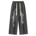 Джинсы унисекс dnnnnx, Синий - фото 15