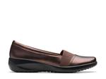 Слипоны Clarks Kaetlyn Rhea Slip-On, Bronze Metallic Leather - фото 5