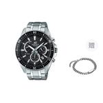 CASIO Часы Men EDIFICE Black Watch, Black - фото