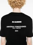 Футболка с логотипом Jil Sander, черный - фото 5
