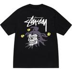 Футболка SS25 JOKER TEE Unisex Stussy, черный - фото